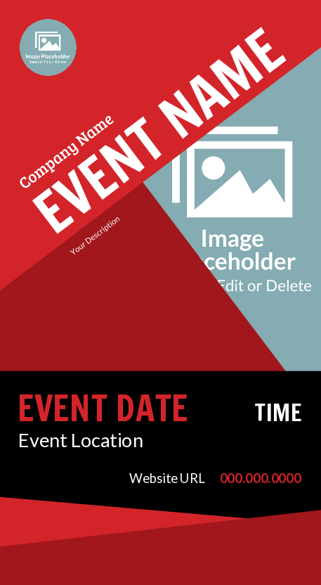 simple event poster design